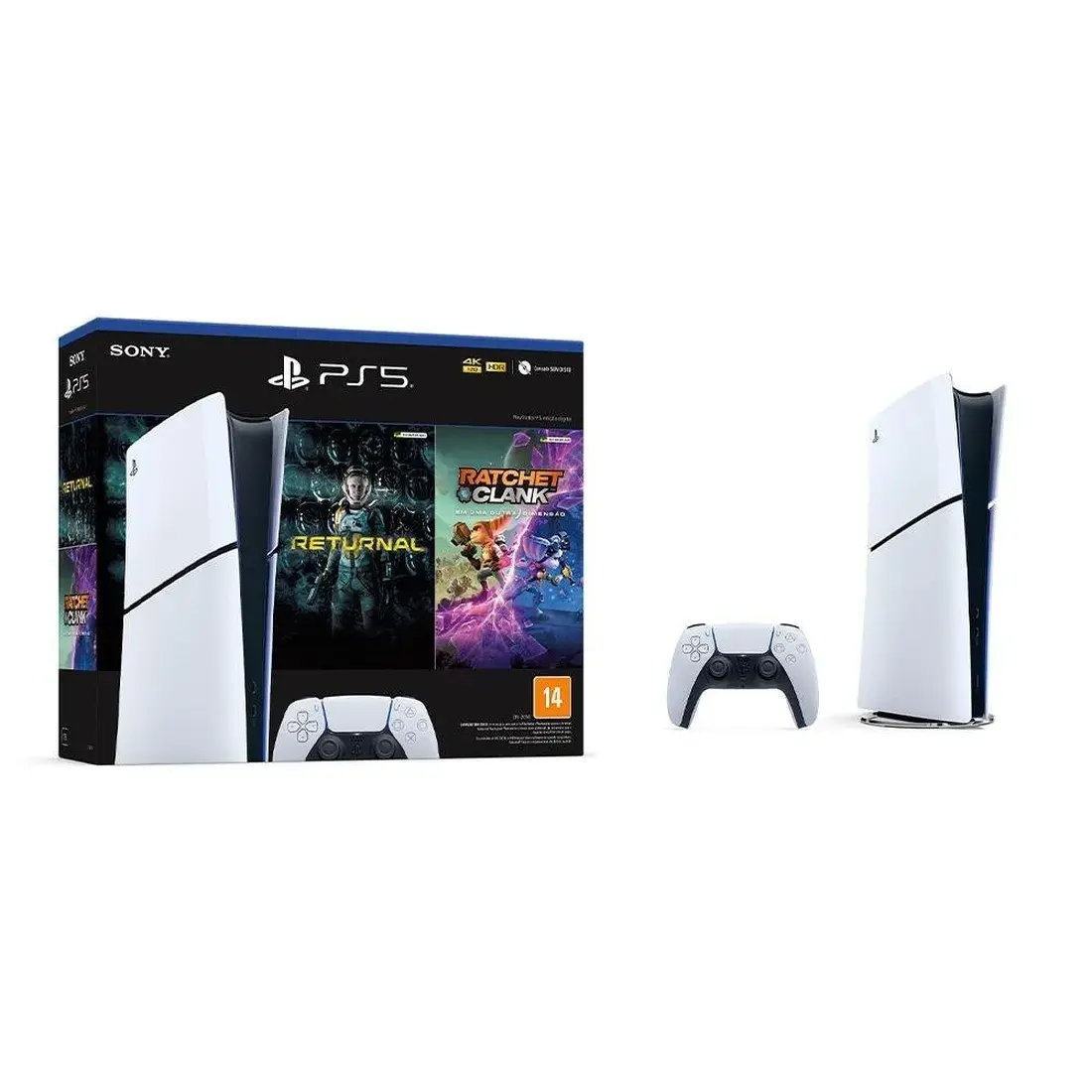 Console PS5 Slim Mídia Digital — Console PS5 Slim