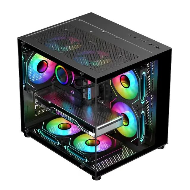 Gabinete Gamer Completo RGB Mid Tower — Gabinete Gamer